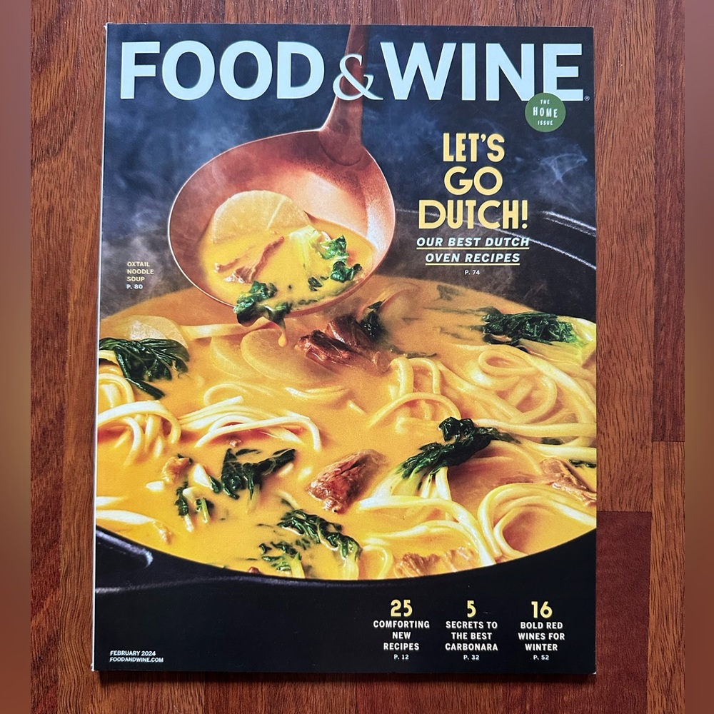 Food & Wine Magazine - February 2024